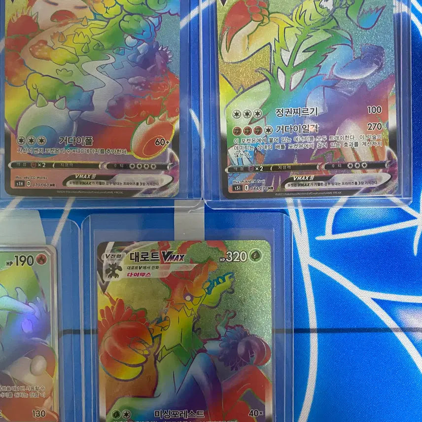 [BUNJANG] Pokemon Ancient HR Cards Bundle (Dialga, Snorlax, etc.) / 포켓몬카드 고대카드 hr카드6장 일괄 판매(디아루가 잠만보등등)