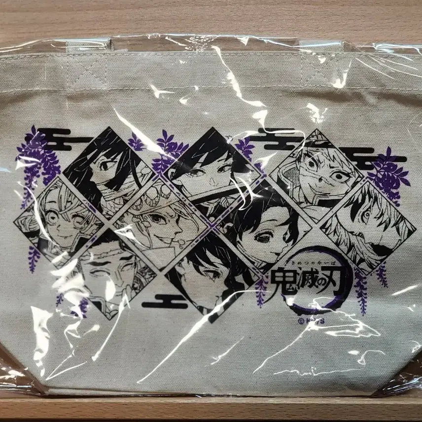 [BUNJANG] Demon Slayer Hashira Mini Lunch Tote Bag / 귀멸 공식 하시라 미니 런치 토트백