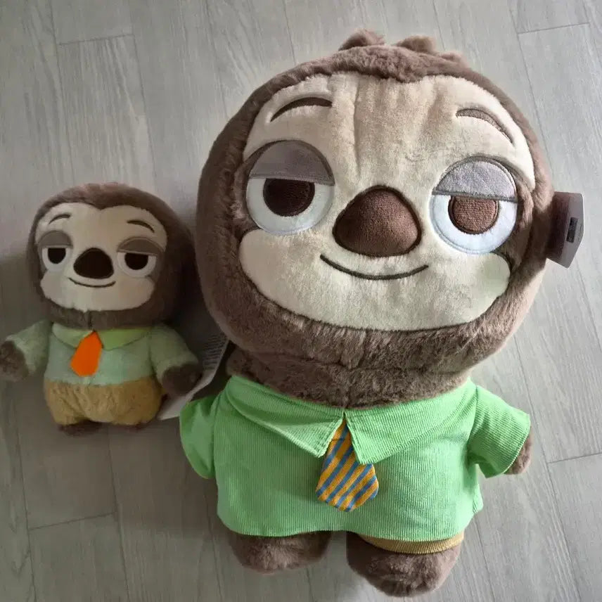 [BUNJANG] Disney Zootopia Flash the Sloth Plush Set / 디즈니 주토피아 플래시 나무늘보 인형세트