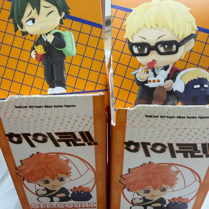 [BUNJANG] Haikyuu!! Popmart Figures Tsukishima &amp; Yamaguchi Set / 하이큐 팝마트 피규어 츠키시마,야마구치 팔아요!!