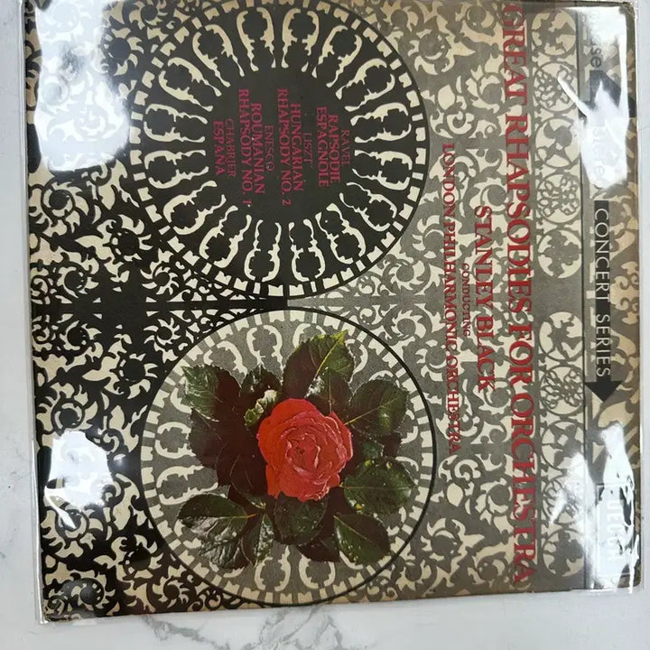 [BUNJANG] DECCA Stanley Black Orchestra Rhapsodies 1973 License LP Vinyl / 데카 DECCA 스탠리 블랙 관현악 랩소디 명반 1973년 성음 라이선스 LP 팝니다