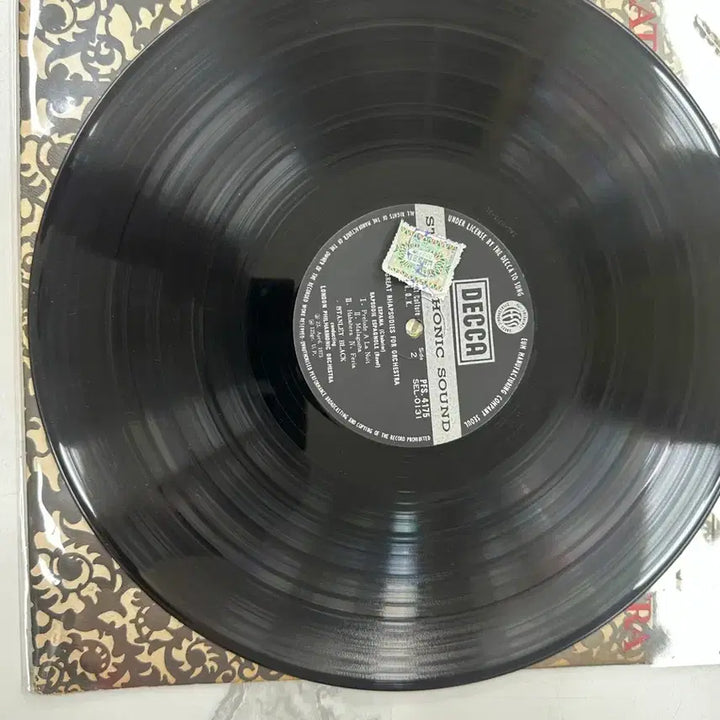 [BUNJANG] DECCA Stanley Black Orchestra Rhapsodies 1973 License LP Vinyl / 데카 DECCA 스탠리 블랙 관현악 랩소디 명반 1973년 성음 라이선스 LP 팝니다