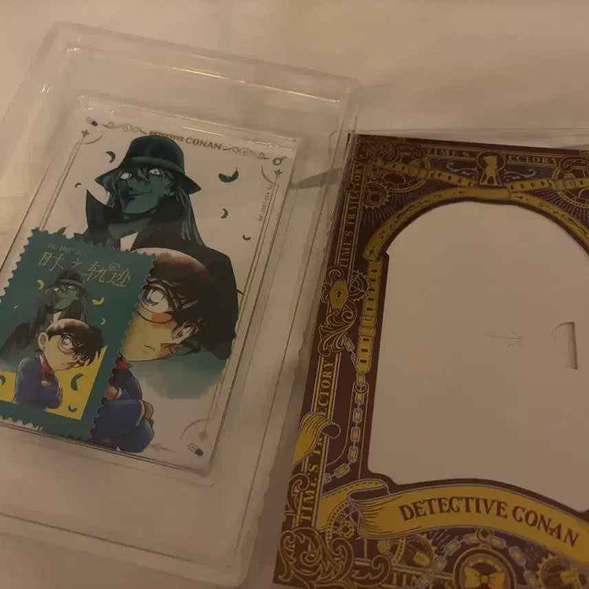 [BUNJANG] Detective Conan Chinese Goods Original Art Frame + Sticker Set / 중국 코난 굿즈 원화액자 +스티커 세트