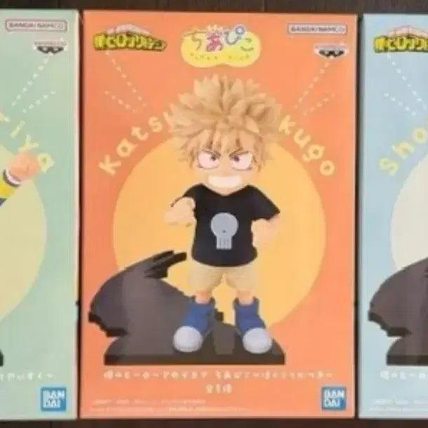 [BUNJANG] My Hero Academia Chi-Fi Collab Characters Minifigures (Izuku, Katsuki, Shoto) - Sealed Set / 미개봉/ 나의 히어로 아카데미아 치아피코 미도리야,바쿠고,토도로키 3종