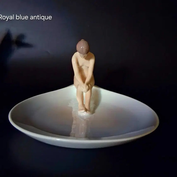 [BUNJANG] B&amp;G Copenhagen Meditation Figurine Plate / 덴마크 비엔지 코펜하겐 피겨린 접시