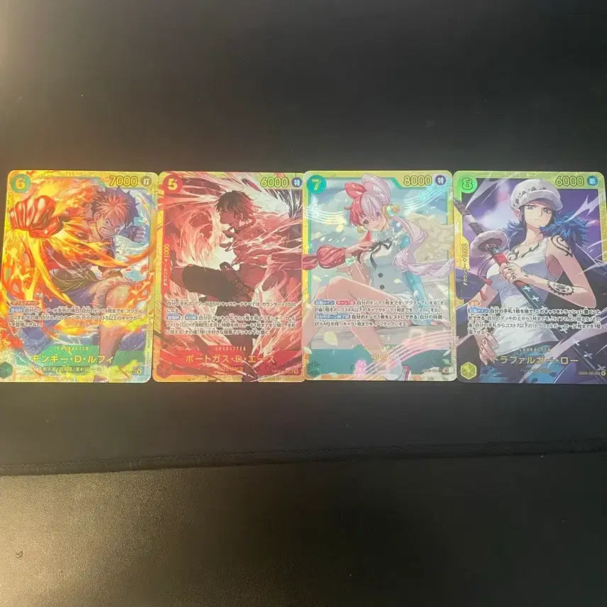 [BUNJANG] One Piece Card Luffy Ace Secret Rare Bundle Set / 원피스 카드 루피 에이스 등 시크릿 레어 카드 일괄
