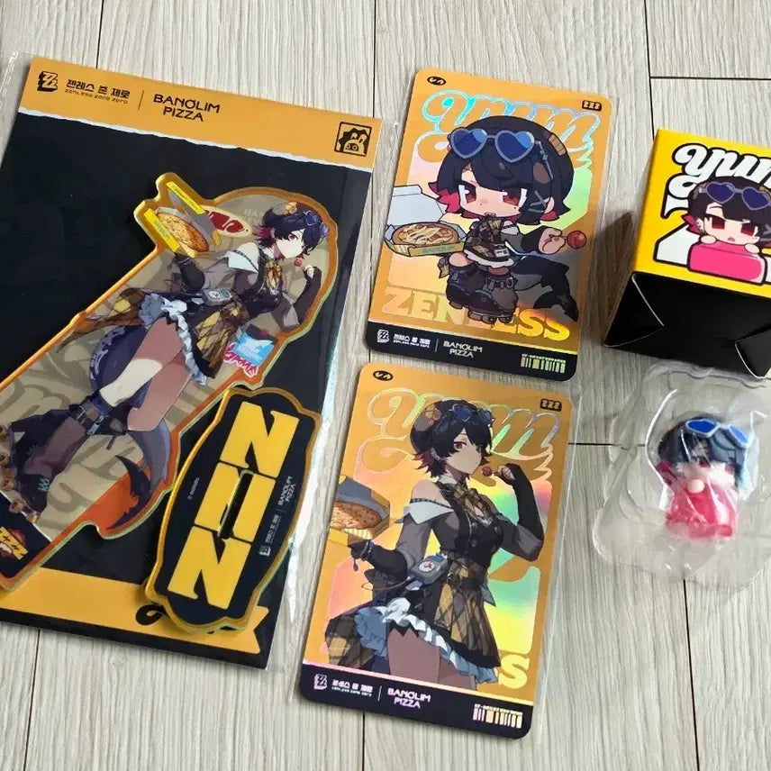 [BUNJANG] Zenless Zone Zero Ellen Jo Full Goods Set (Acrylic Stand + 2 Photocards + Keycap) / (리딤미사용) 젠존제 반올림 엘렌 조 굿즈 풀세트 (아크릴 스탠드+포토카드2종+키캡) 젠레스 존 제로