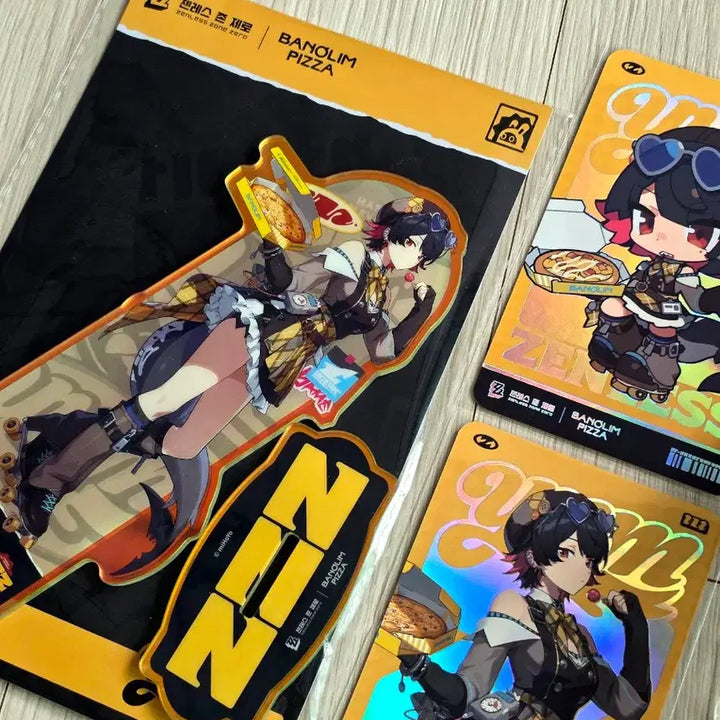 [BUNJANG] Zenless Zone Zero Ellen Jo Full Goods Set (Acrylic Stand + 2 Photocards + Keycap) / (리딤미사용) 젠존제 반올림 엘렌 조 굿즈 풀세트 (아크릴 스탠드+포토카드2종+키캡) 젠레스 존 제로