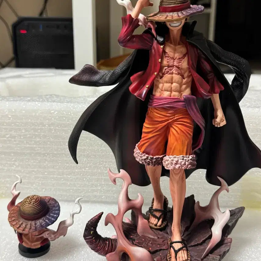 [BUNJANG] One Piece Monkey D. Luffy Resin Figure (Replica) / 원피스 yygk as루피 레진 복각 피규어