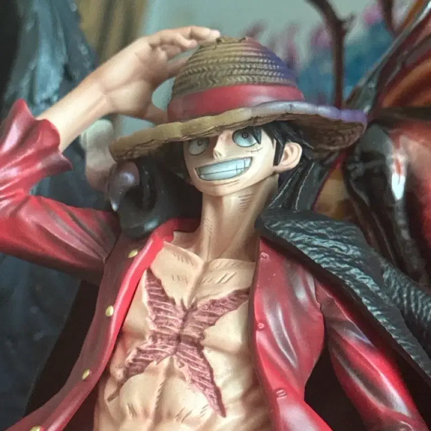 [BUNJANG] One Piece Monkey D. Luffy Resin Figure (Replica) / 원피스 yygk as루피 레진 복각 피규어