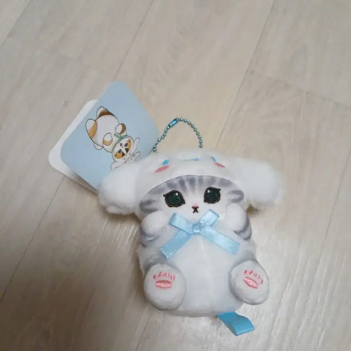 [BUNJANG] Sanrio Mofusand Cinnamoroll Mascot Plush Keychain / 산리오 모프샌드 시나모롤 모후샌드 마스코트 인형 키링 모후산도