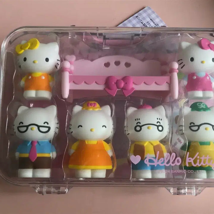[BUNJANG] Sanrio Hello Kitty Family Sofubi Figure Set / 산리오 키티 가족 소프비 피규어 세트