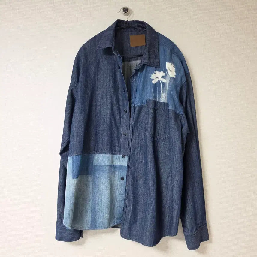 [BUNJANG] RM Indigo Denim Shirt / 인디고 데님셔츠 알엠 rm 남준 indigo 청남방