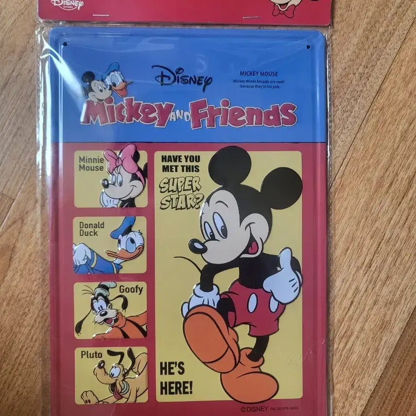 [BUNJANG] Disney Mickey Mouse &amp; Friends Wall Plate / 디즈니 미키마우스 월 플레이트
