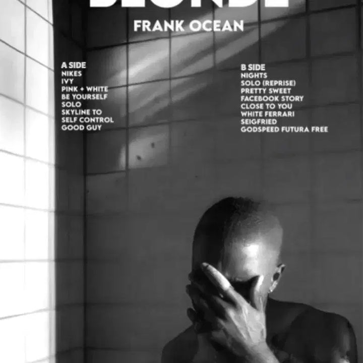 [BUNJANG] Frank Ocean Blonde Cassette Tape / 프랭크 오션 Blonde 블론드 카세트 테이프