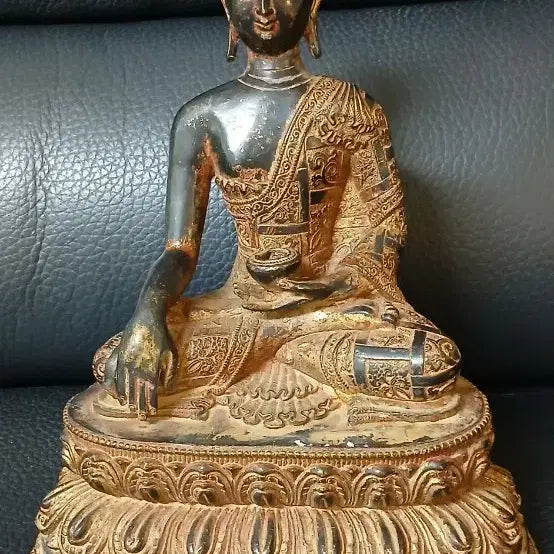 [BUNJANG] Tibetan Buddhist Style Shakyamuni Seated Buddha Statue / 티베트불교양식 석가모니좌상불상
