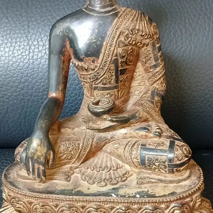 [BUNJANG] Tibetan Buddhist Style Shakyamuni Seated Buddha Statue / 티베트불교양식 석가모니좌상불상