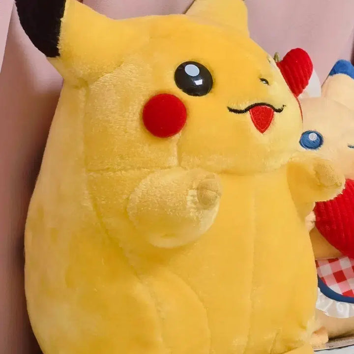 [BUNJANG] Vintage Pikachu Plush / 포켓몬 고전 뚱카츄 피카츄 인형
