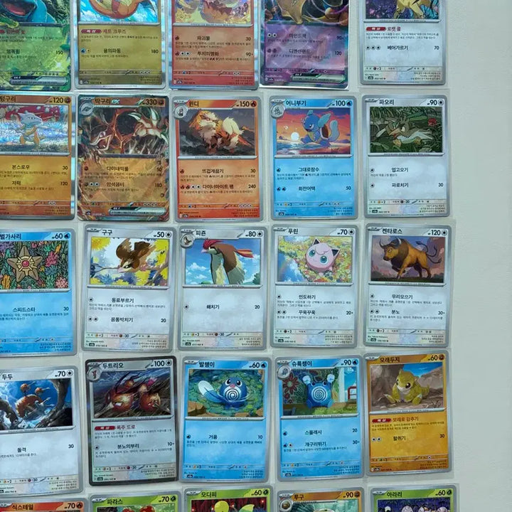 [BUNJANG] Pokemon Card 151 Series SV2A - 51+ Cards Including Venusaur, Zapdos, Dragonite, Moltres / 포켓몬카드151 sv2a 모음 51장 이상해꽃 썬더 망나뇽 파이어 등