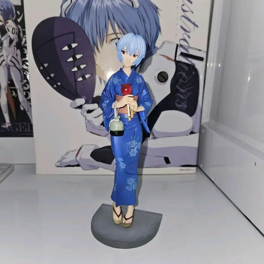 [BUNJANG] Kotobukiya Ayanami Rei Yukata Figure / 에반게리온 코토부키야 아야나미 레이 유카타 피규어