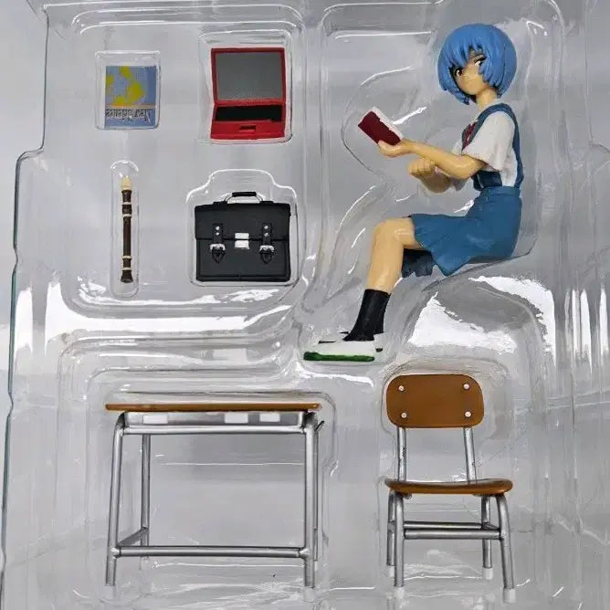 [BUNJANG] Evangelion Rei Ayanami Self-Study Time Figure / 에반게리온 아야나미 레이 자습 시간 피규어