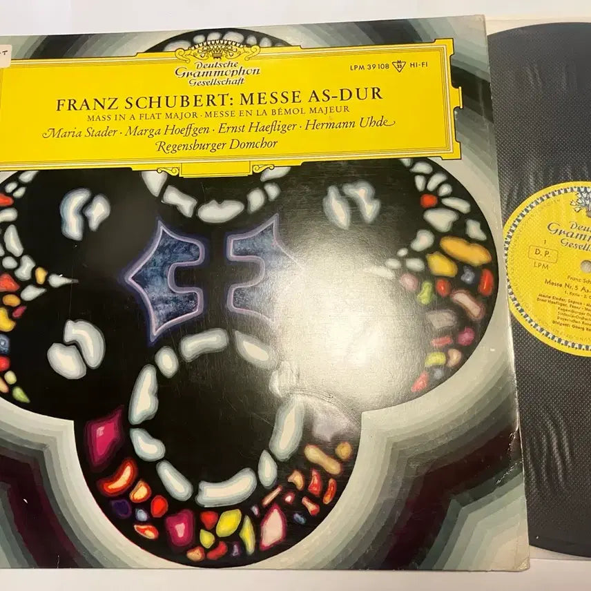 [BUNJANG] Georg Ratzinger Conducts Schubert Mass D.678 Deutsche Grammophon Mono First Pressing LP / 모노초반LP) 라칭거- 슈베르트 미사곡 D.678