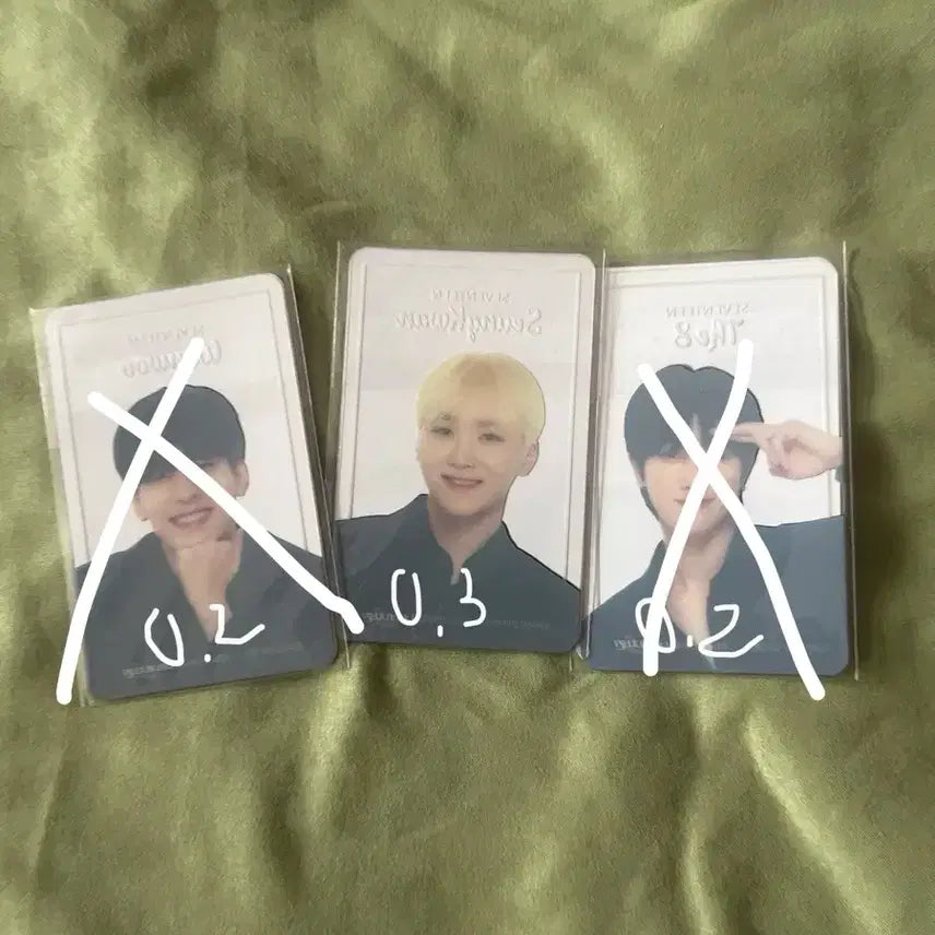 [BUNJANG] SEVENTEEN Nene Chicken Clear Photocard / 세븐틴 네네치킨 콜라보 투명포카 양도