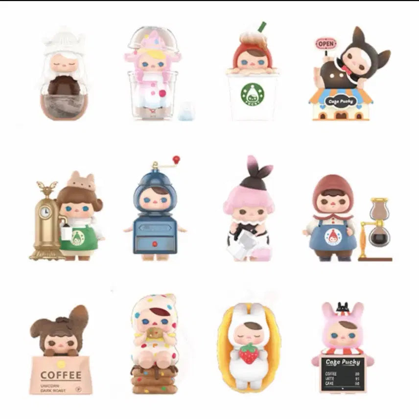 [BUNJANG] Pop Mart Pooky Cafe Full Box / 팝마트 푸키 카페 풀박스