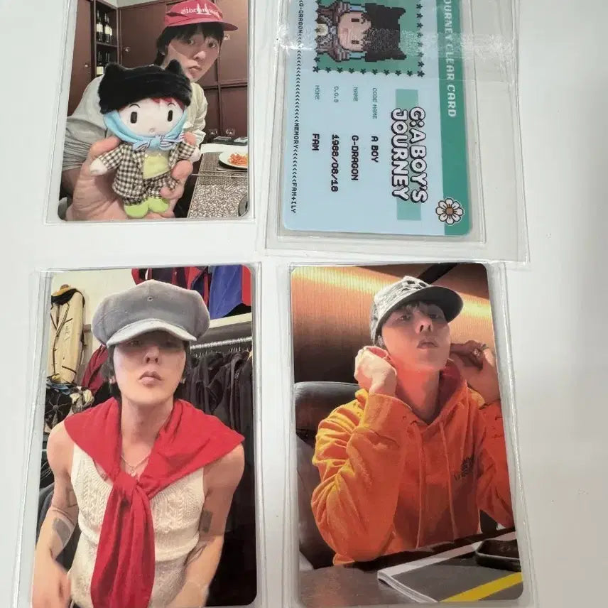 [BUNJANG] G-Dragon Photocard Set (POB) / 지드래곤 G-DRAGON 미공포 3장