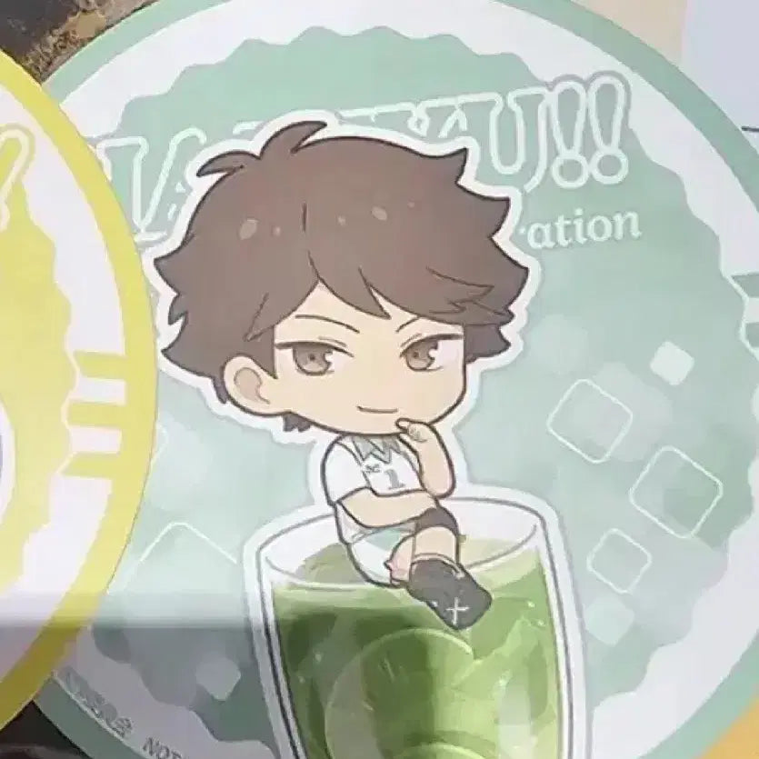 [BUNJANG] Haikyu!! Animate Collaboration Cafe Oikawa Coaster / 하이큐콜라보카페 코스터 오이카와