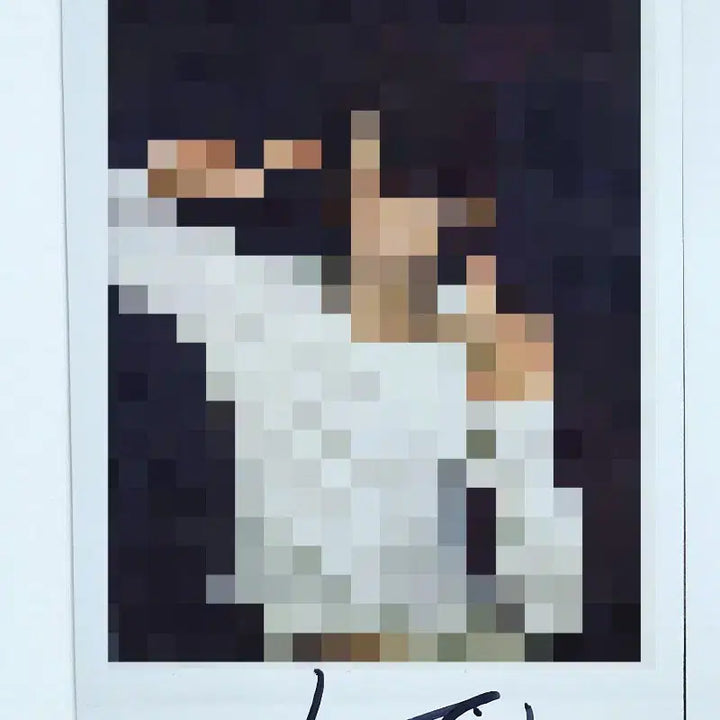 [BUNJANG] Identity IDNTT Kim Do Hoon Signed Polaroid / 아이덴티티 idntt 김도훈 싸폴 싸인폴라