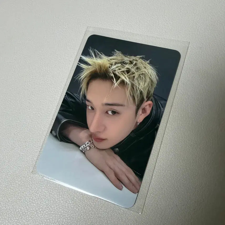 [BUNJANG] Stray Kids Bang Chan THIS&amp;THAT Popup Lucky Draw Photocard / 방찬 디스앤댓 팝업 3만원 특전포카 this&amp;that popup pc