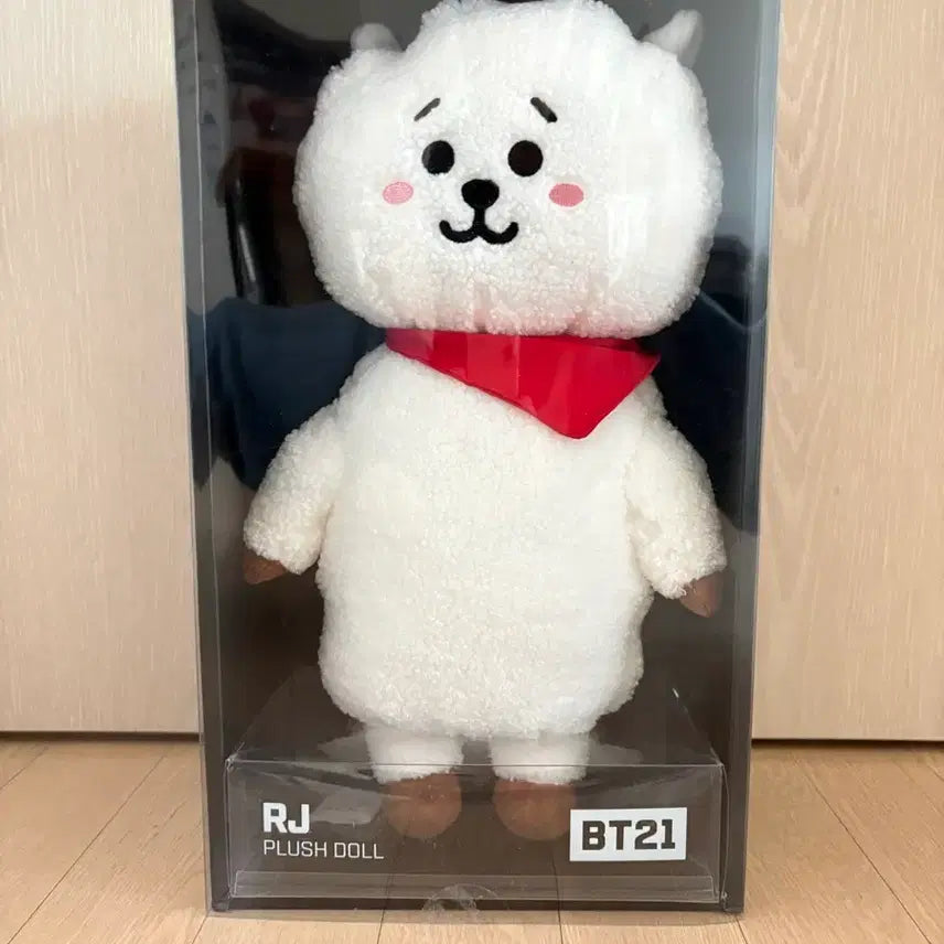 [BUNJANG] BT21 RJ Plush Doll Medium / BT21 RJ인형 플러시돌 미디움