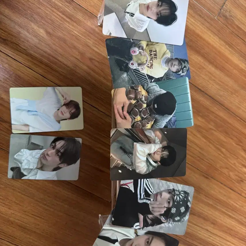 [BUNJANG] TWS Double-Sided Photocard &amp; 2 Official Photocards Bundle Set / 투어스 양면포카(비공굿), 공식포카2장 일괄