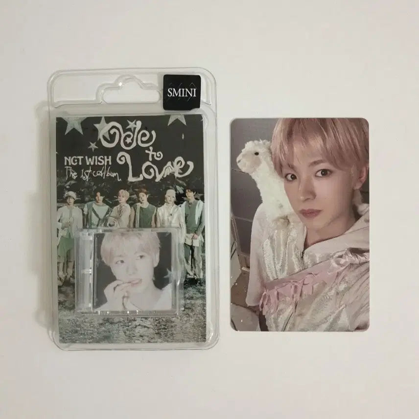 [BUNJANG] NCT WISH Odd To Love Smini Album Keychain Version Full Set YuuShi Photocard / 엔시티위시 오드투러브 스미니 앨범 키링 버전 풀세트 풀셋 유우시 포카