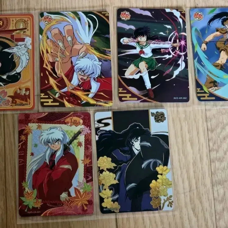 [BUNJANG] Inuyasha Special Card Set (6 Types) / 이누야샤 특별카드 6종