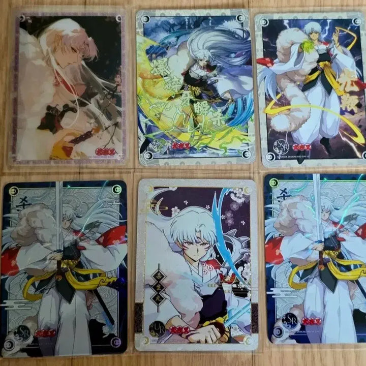 [BUNJANG] Inuyasha Special Card Set (6 Types) / 이누야샤 특별카드 6종