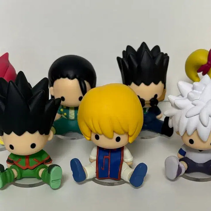 [BUNJANG] Hunter x Hunter PucDols Figure Set (Opened) / 헌터헌터 페타돌 피규어 개봉 일괄 양도