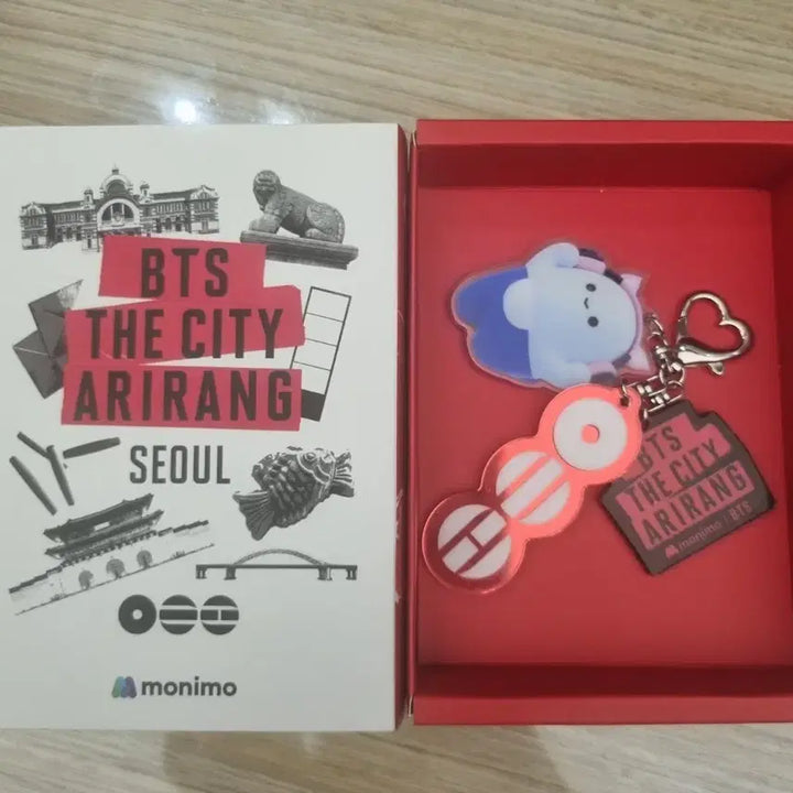 [BUNJANG] BTS THE CITY ARIrang Seoul Keychain / BTS THE CITY ARIrang 서울 굿즈 키링