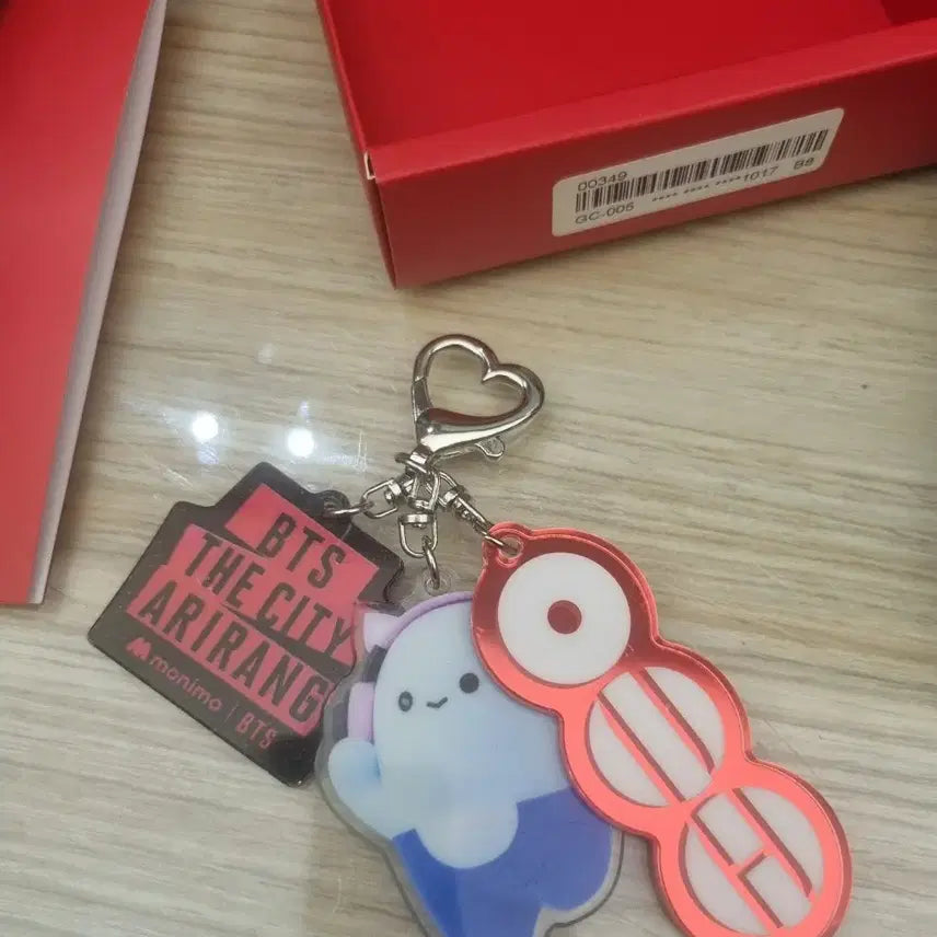 [BUNJANG] BTS THE CITY ARIrang Seoul Keychain / BTS THE CITY ARIrang 서울 굿즈 키링