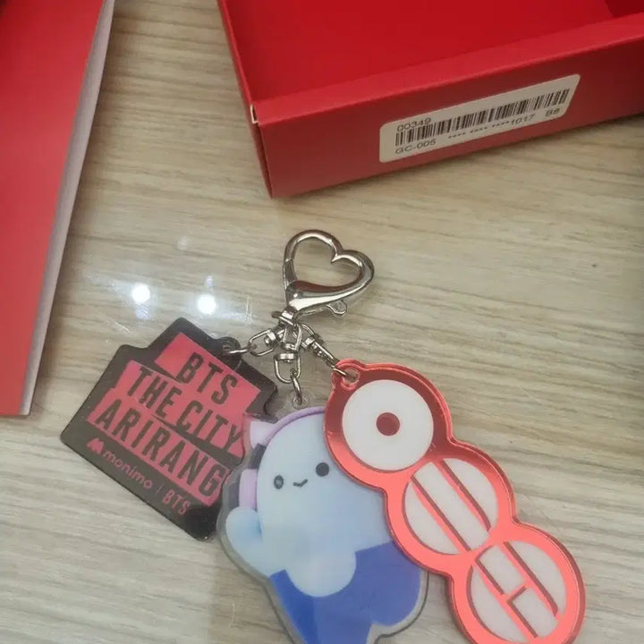 [BUNJANG] BTS THE CITY ARIrang Seoul Keychain / BTS THE CITY ARIrang 서울 굿즈 키링