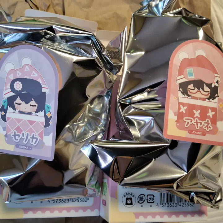 [BUNJANG] Blue Archive Official Oyasumi Plush Doll Set - Abidos High School Student Council (Serika, Ayane) - Sealed / 일괄) 블루 아카이브 블루아카 블아 공식 오야스미 잘자요 누이 인형 아비도스 대책위원회 세리카 아야네 미개봉