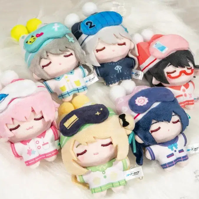 [BUNJANG] Blue Archive Official Oyasumi Plush Doll Set - Abidos High School Student Council (Serika, Ayane) - Sealed / 일괄) 블루 아카이브 블루아카 블아 공식 오야스미 잘자요 누이 인형 아비도스 대책위원회 세리카 아야네 미개봉