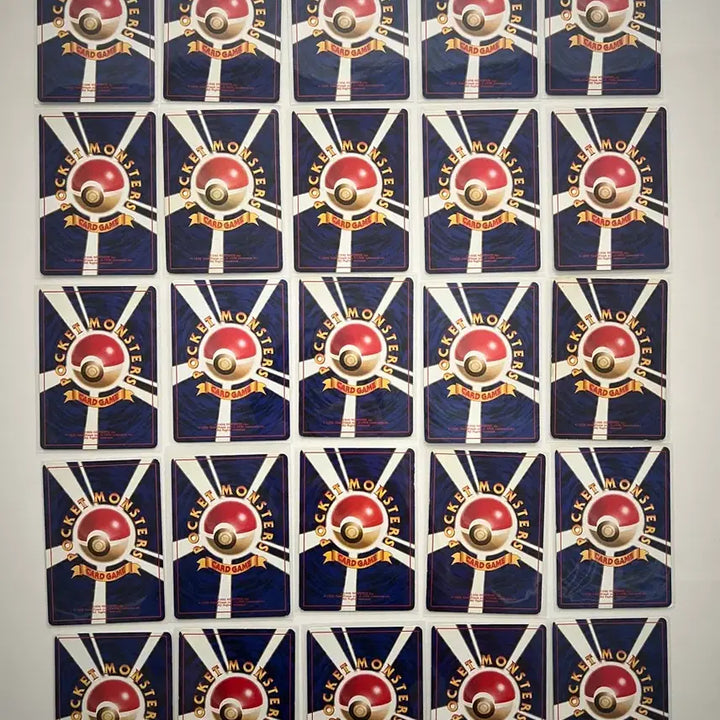 [BUNJANG] Vintage Pokemon Cards Bundle Set (3 Holo) / 포켓몬카드 빈티지 올드백 일괄판매(3홀로)