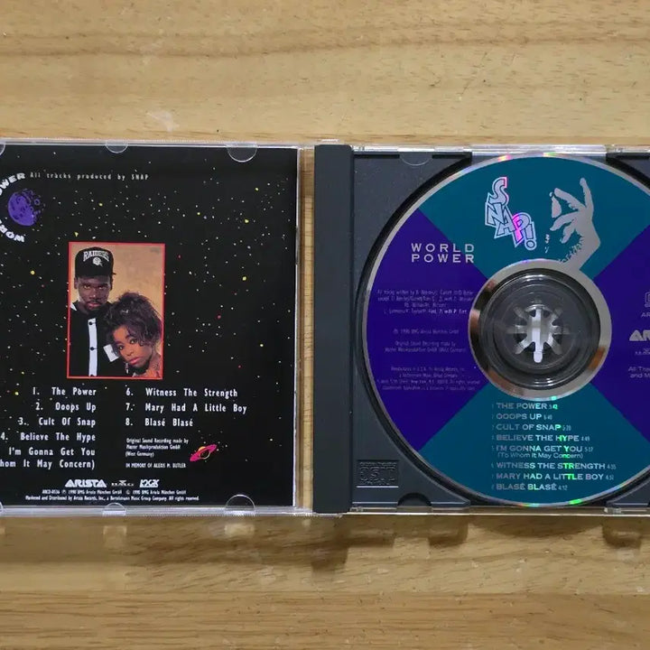 [BUNJANG] Snap! World Power (US First Press CD) / CD 음반 Snap! 스냅 - World Power 미국반