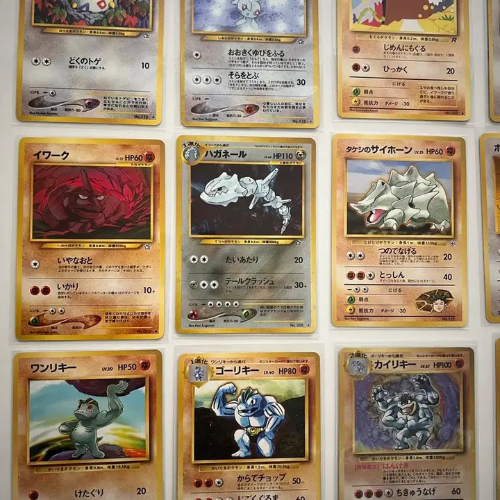 [BUNJANG] Pokemon Vintage Old Back Holo Trading Cards Bundle Set / 포켓몬카드 빈티지 올드백 일괄판매 (4홀로)