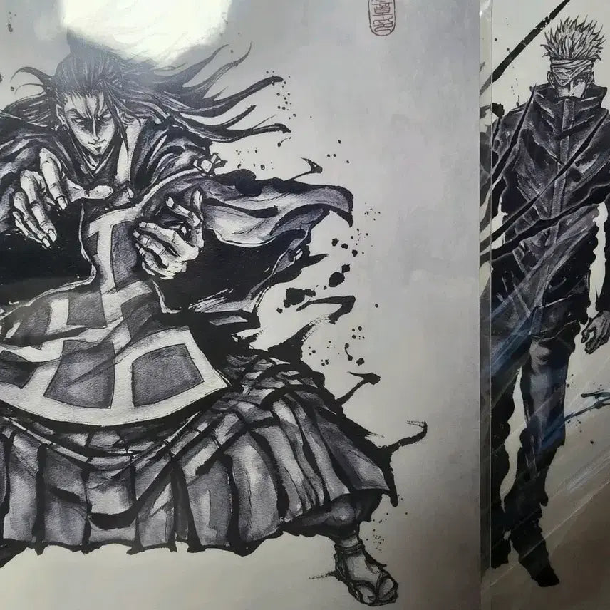[BUNJANG] Jujutsu Kaisen 0 Suguru Geto &amp; Satoru Gojo Clear File Bundle Set (Sealed) / (미개봉,일괄) 주술회전 0 클리어파일 게토 스구루, 고죠 사토루