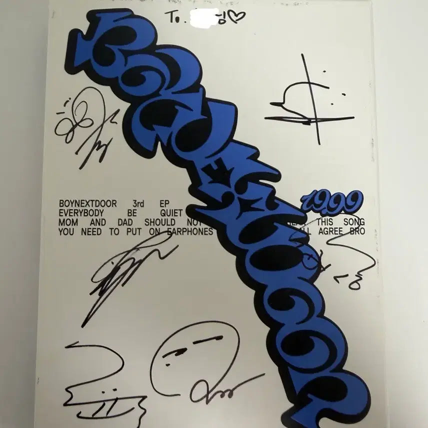 [BUNJANG] BOYNEXTDOOR Signed Album / 보넥도 19.99 싸인앨범 양도