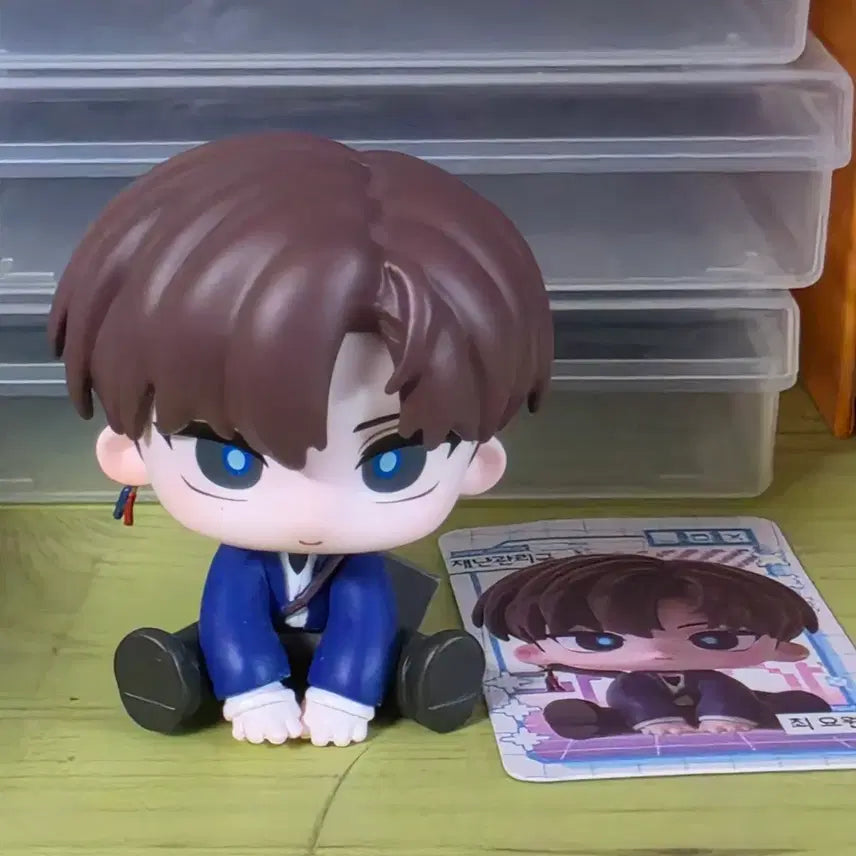 [BUNJANG] BoyNextDoor Choi Yoon Separate Set Figure / 괴출 최요원 모두앉아 피규어