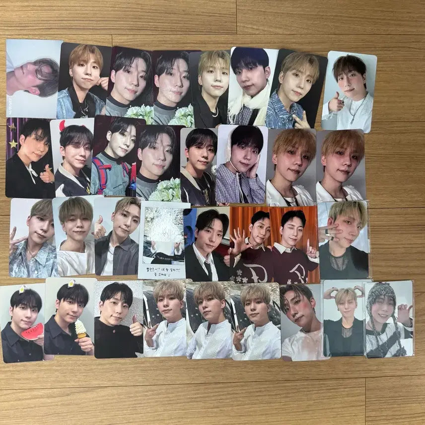 [BUNJANG] Xdinary Heroes XH Gunil Bundle Set Photocard / 엑스디너리히어로즈 엑디즈 건일 포카 33장 일괄 양도 판매